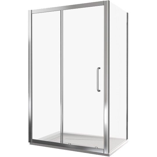 Душевой уголок Good Door Neo WTW+SP-110x100-C-CH, НЕ00004/НЕ00003