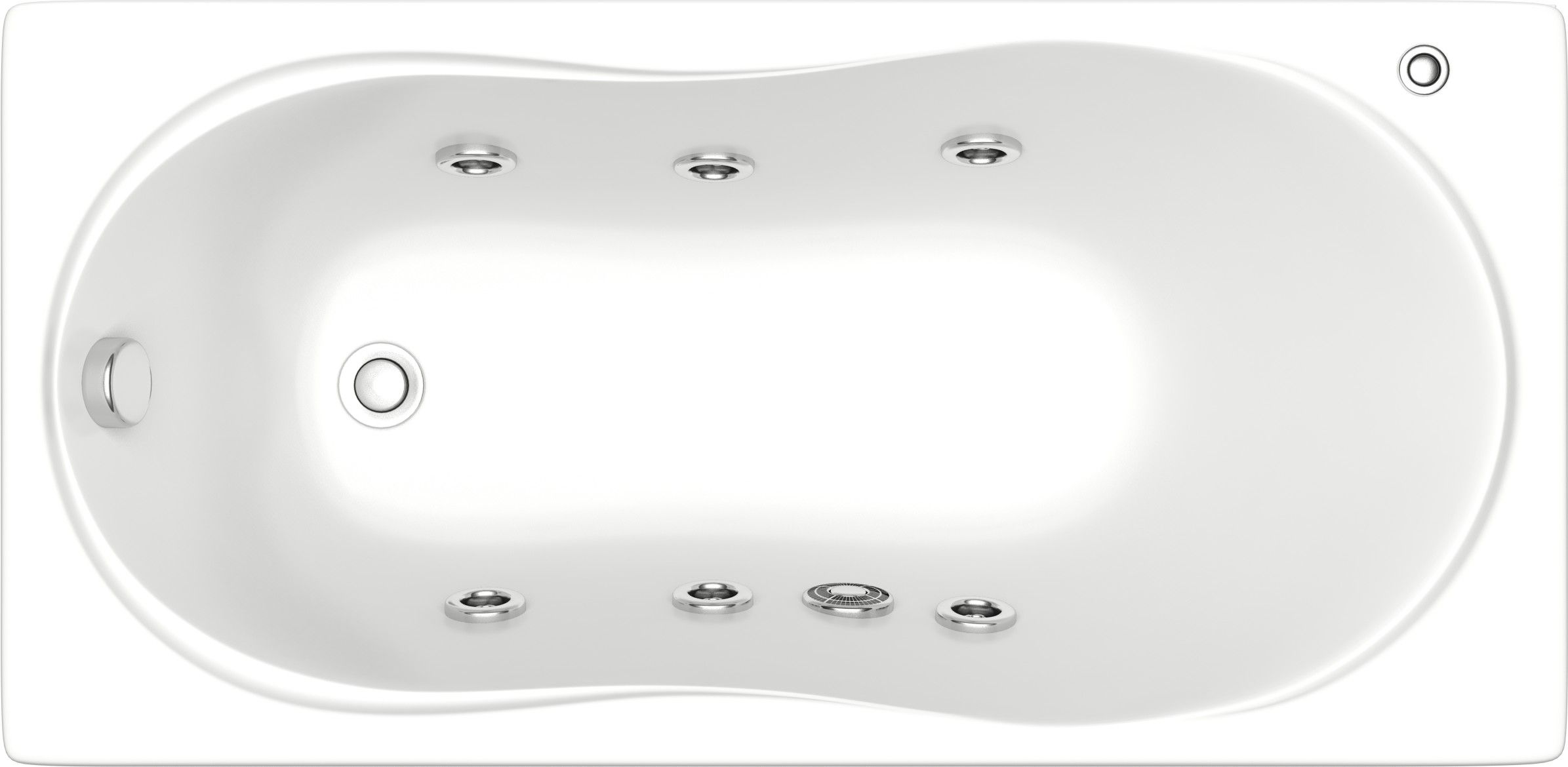 Акриловая ванна BAS Лима 130x70