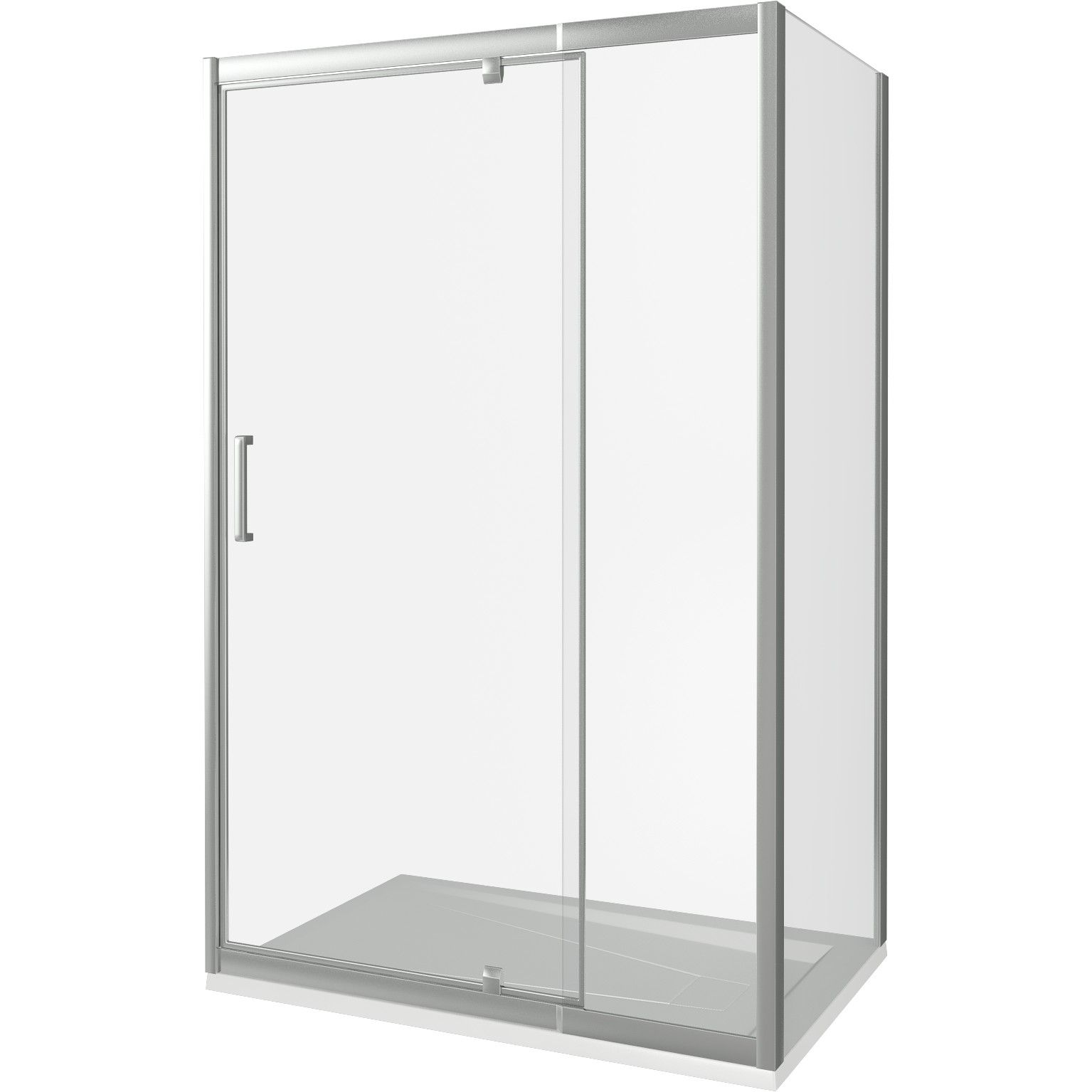 Душевой уголок Good Door Orion WTW-PD+SP-100x100-C-CH, ОР00016/ОР00028