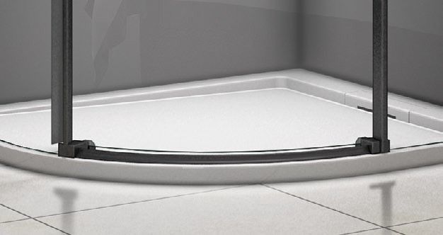 Душевой уголок Good Door Galaxy R Black