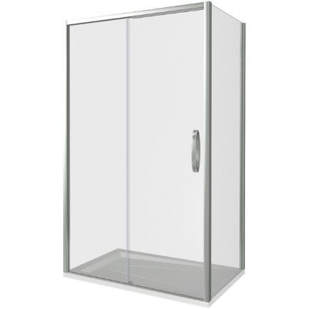 Душевой уголок Good Door Antares WTW+SP-100x100-C-CH, АН00018/АН00017