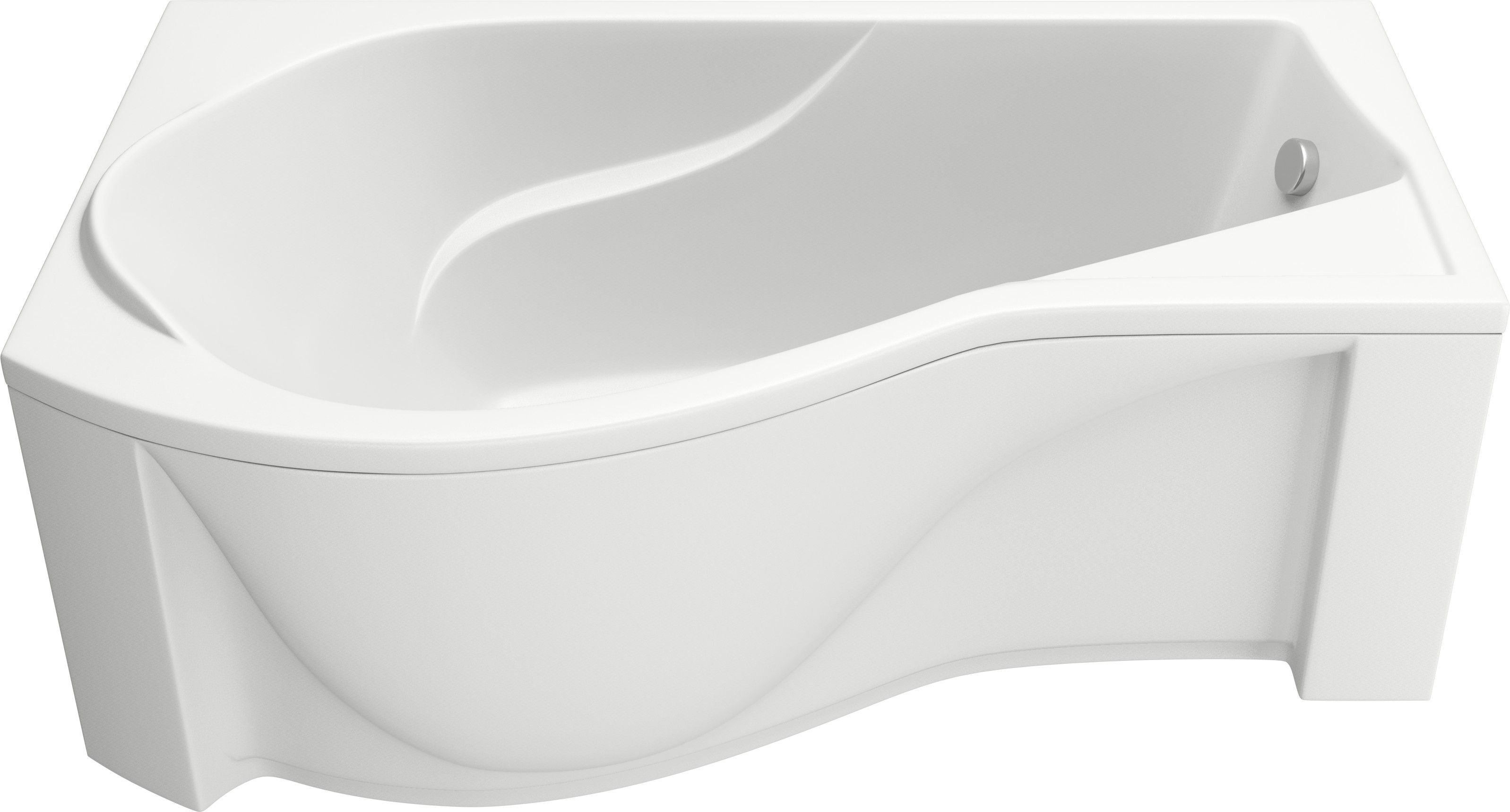 Акриловая ванна BAS Капри 170x80 левая, В 00015