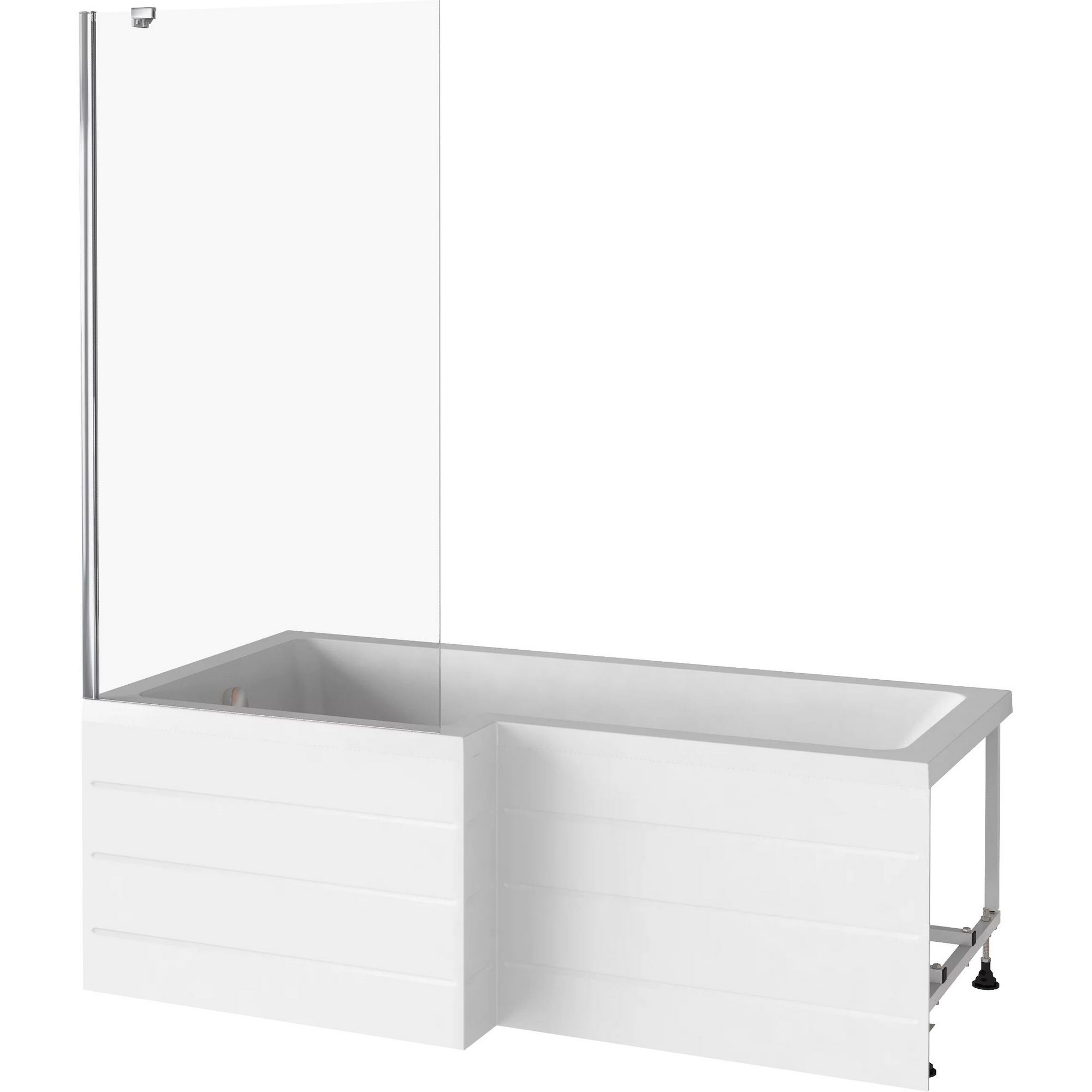Шторка на ванну Good Door Screen BS-70/75/80-C-CH
