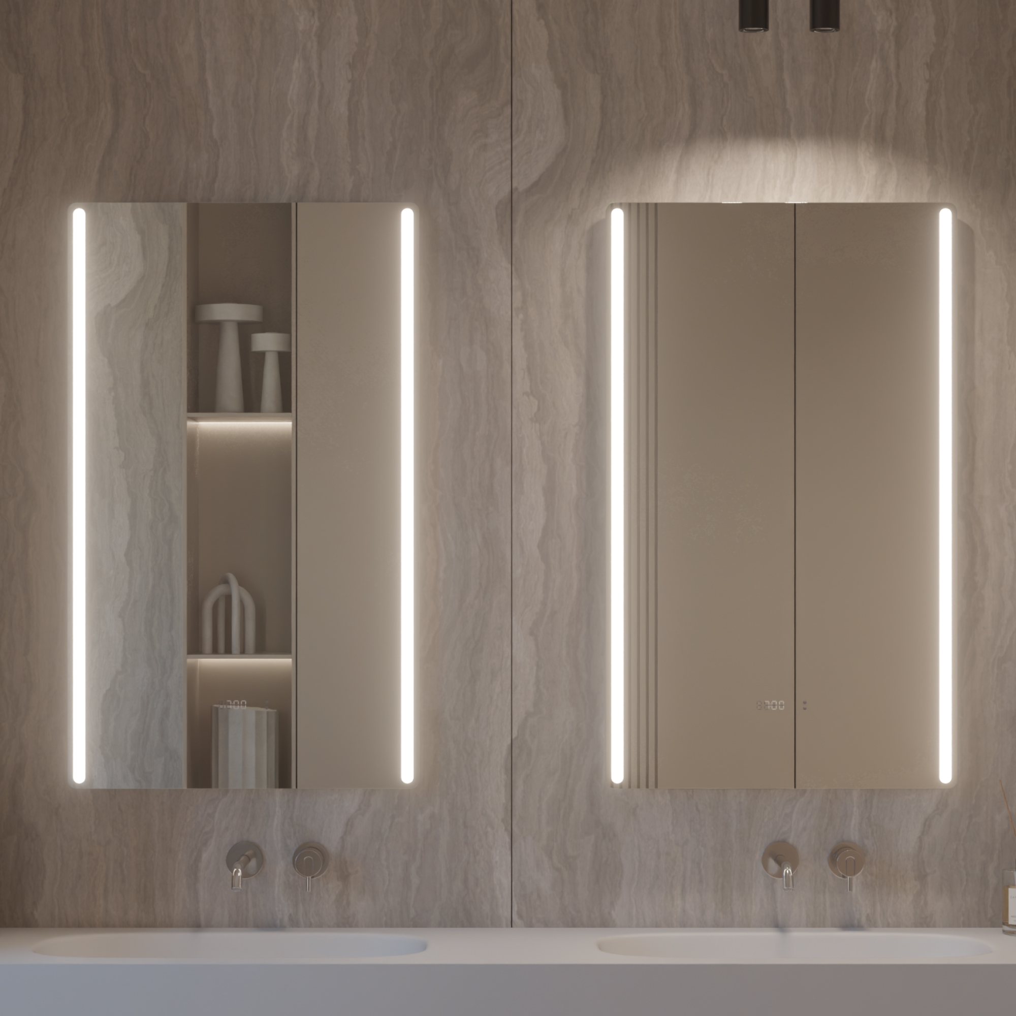 Зеркало Krona Luxe 600