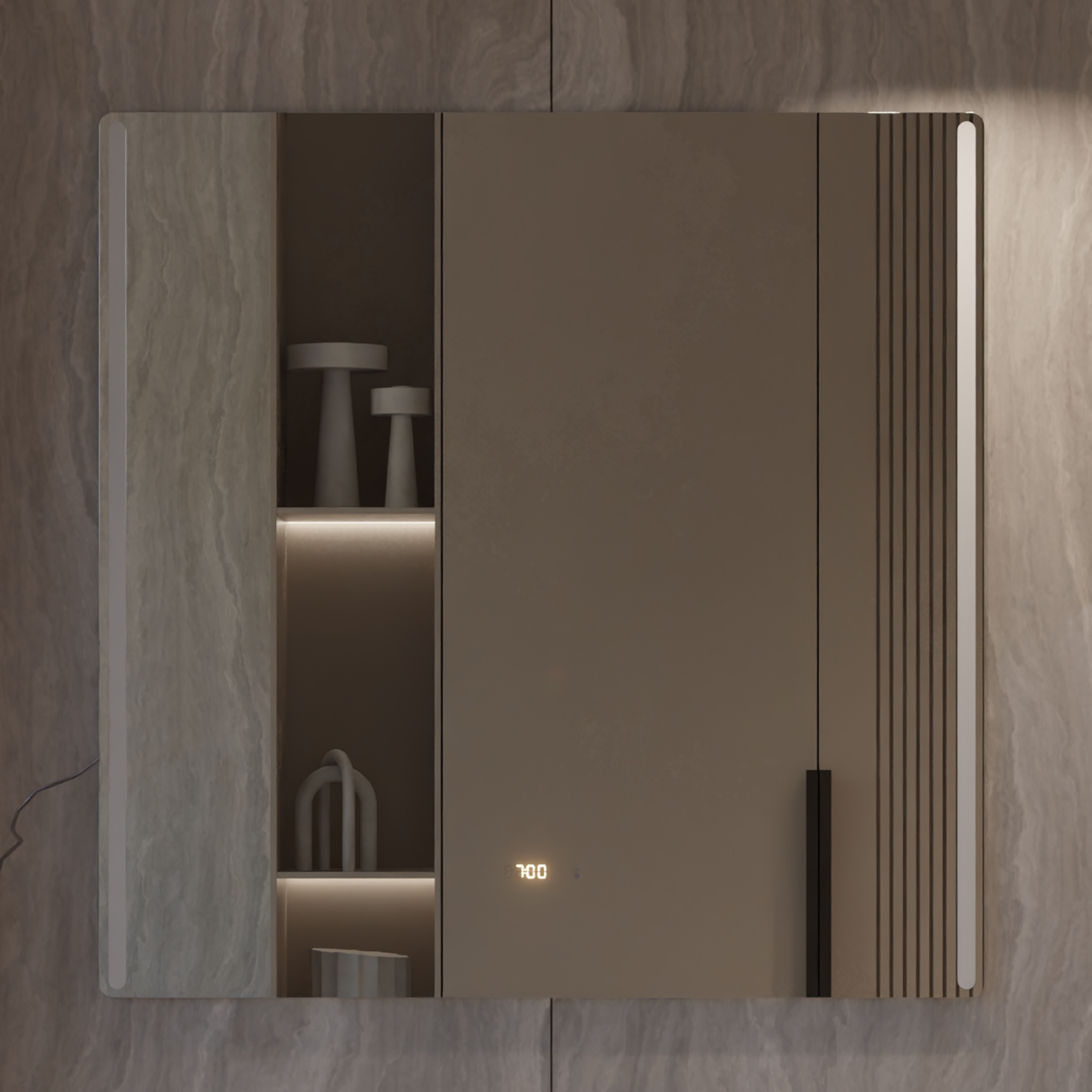 Зеркало Krona Luxe 1000