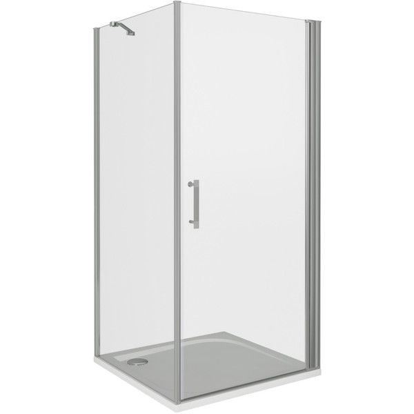 Душевой уголок Good Door Mokka DR+SP-100x90-C-WE, МК00002/МК00010