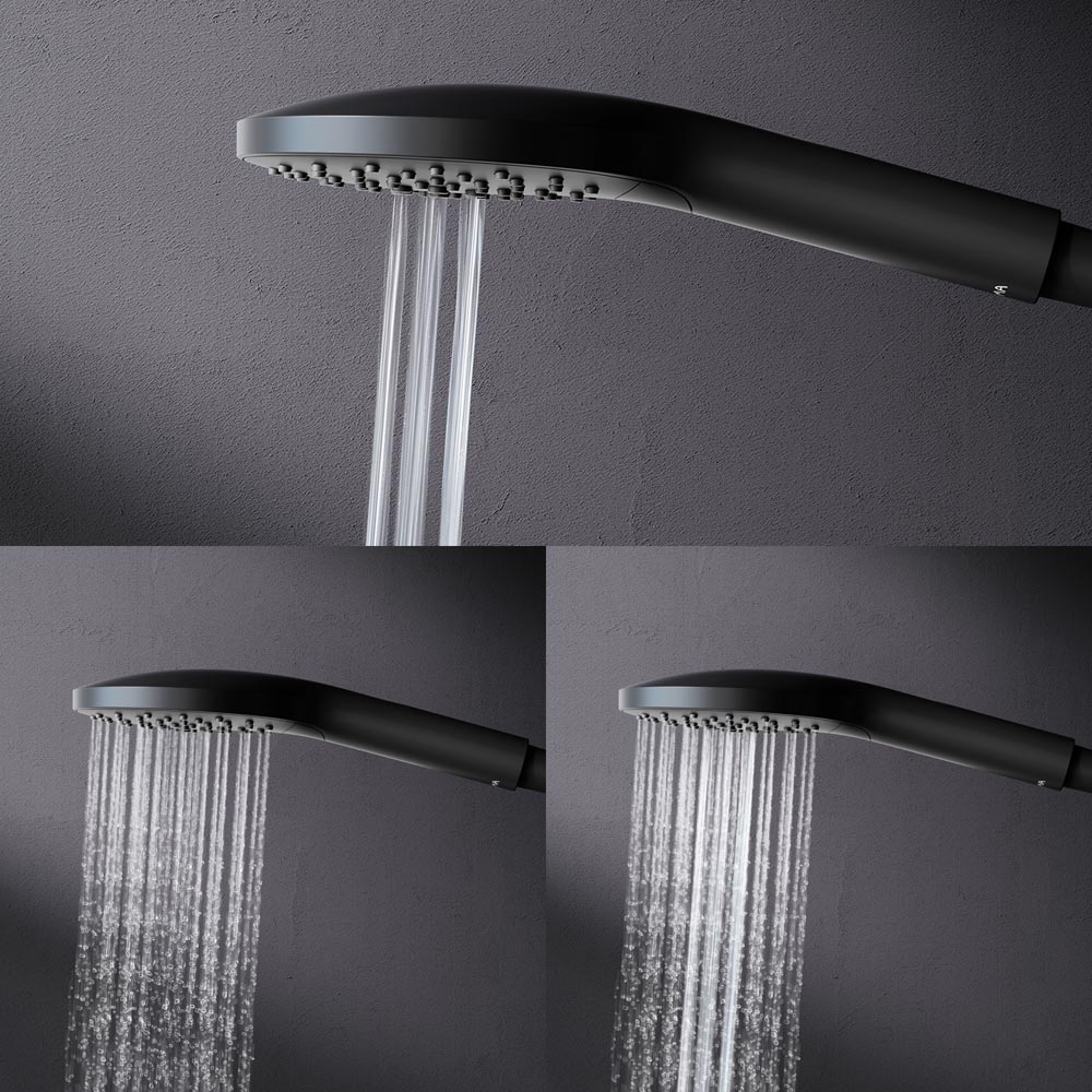 Душевая система Like цвет: черный