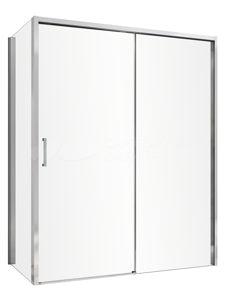 Душевой уголок Abber Komfort 130x90x200 хром