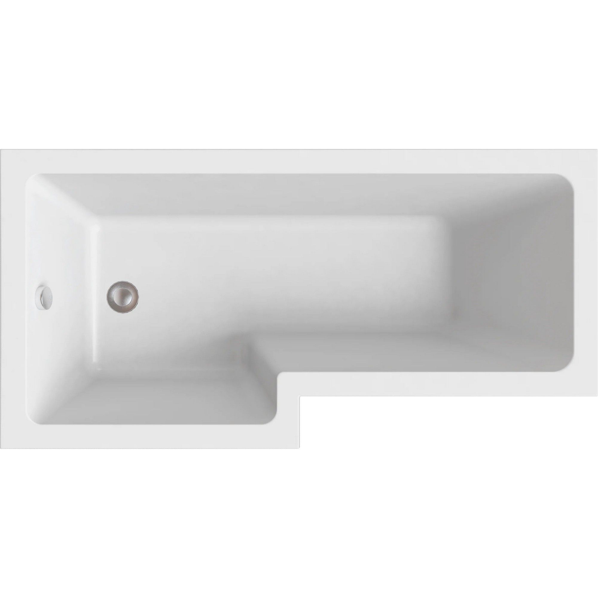 Акриловая ванна BAS Эсте 170x85 левая, В 00123