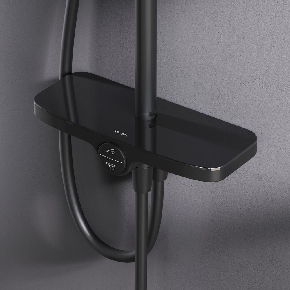 Душевая система Like цвет: черный