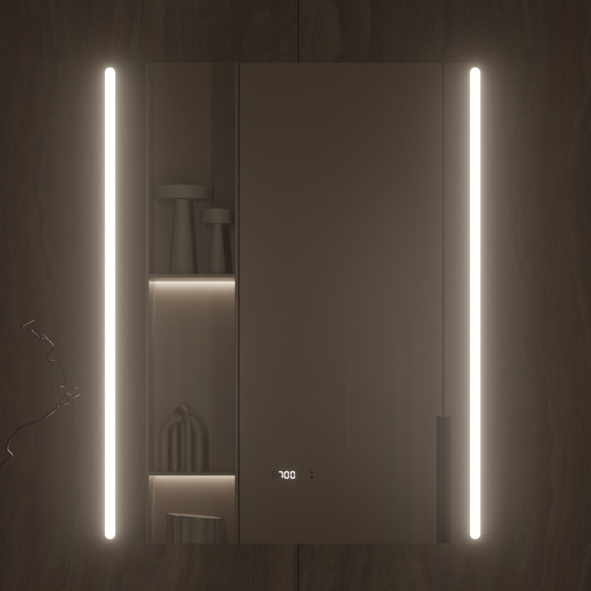 Зеркало Krona Luxe 800