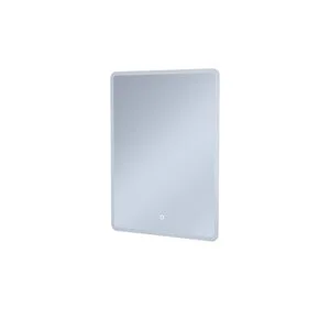 Зеркало Iddis Uniq UNI8060i98, 60 см, с LED-подсветкой, с сенсорным выключателем, цвет белый