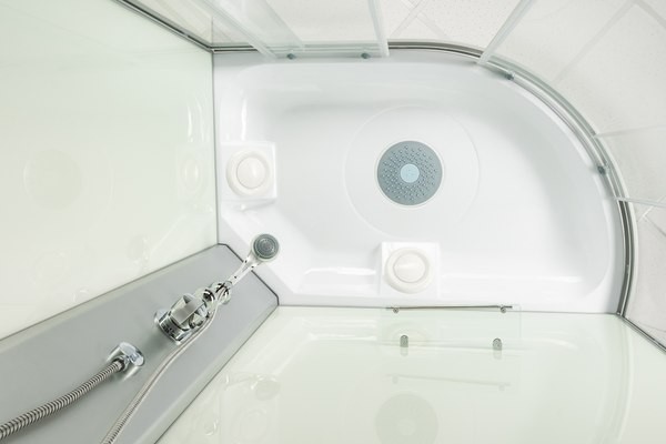 Душевая кабина Saniteco BST-12080WL (120x80, белый/прозрачное стекло)