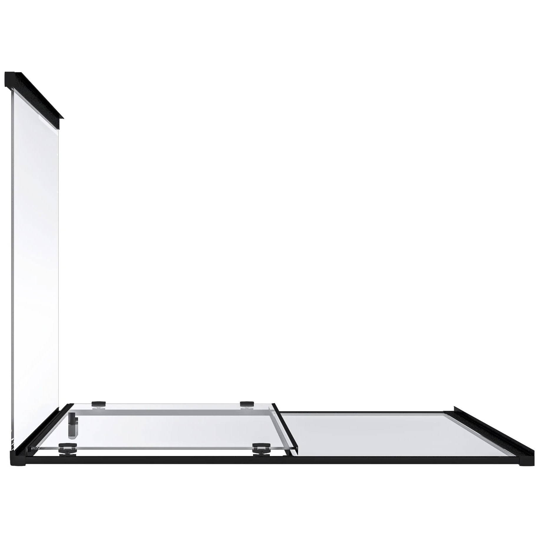 Душевой уголок Good Door Cube WTW+SP Black