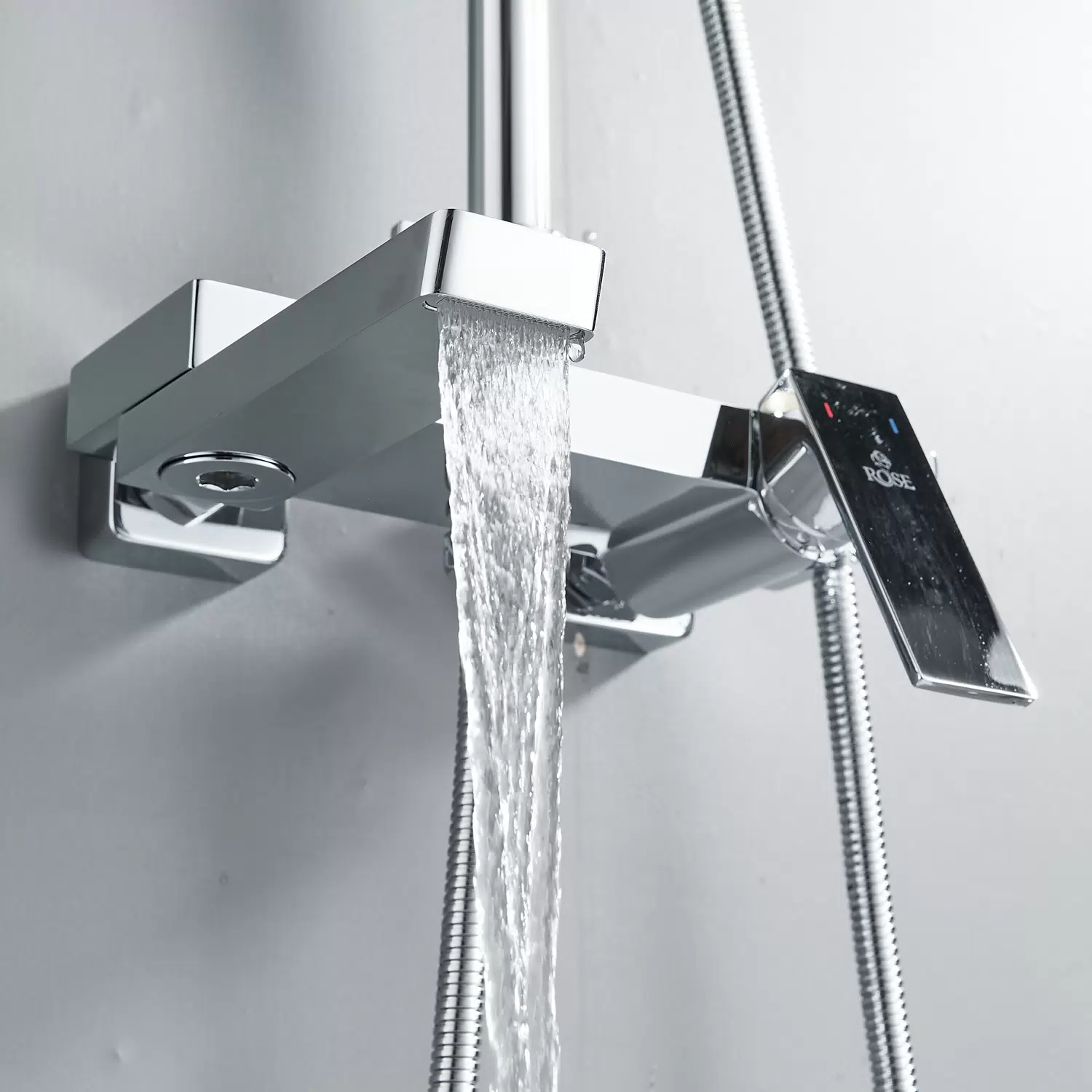 Душевая система Rose R1836 хром
