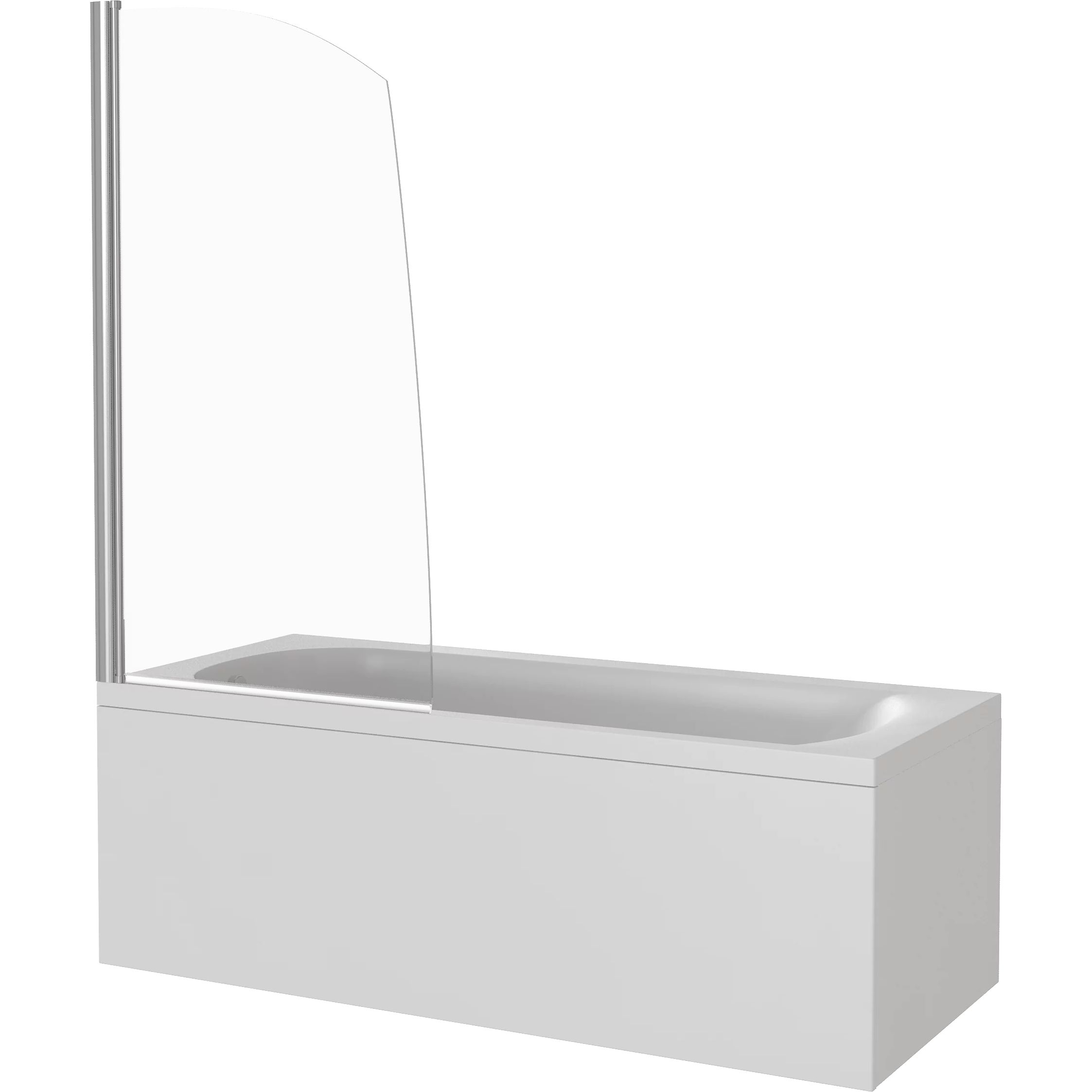 Шторка на ванну Good Door Screen R-80-C-CH, ПД00088