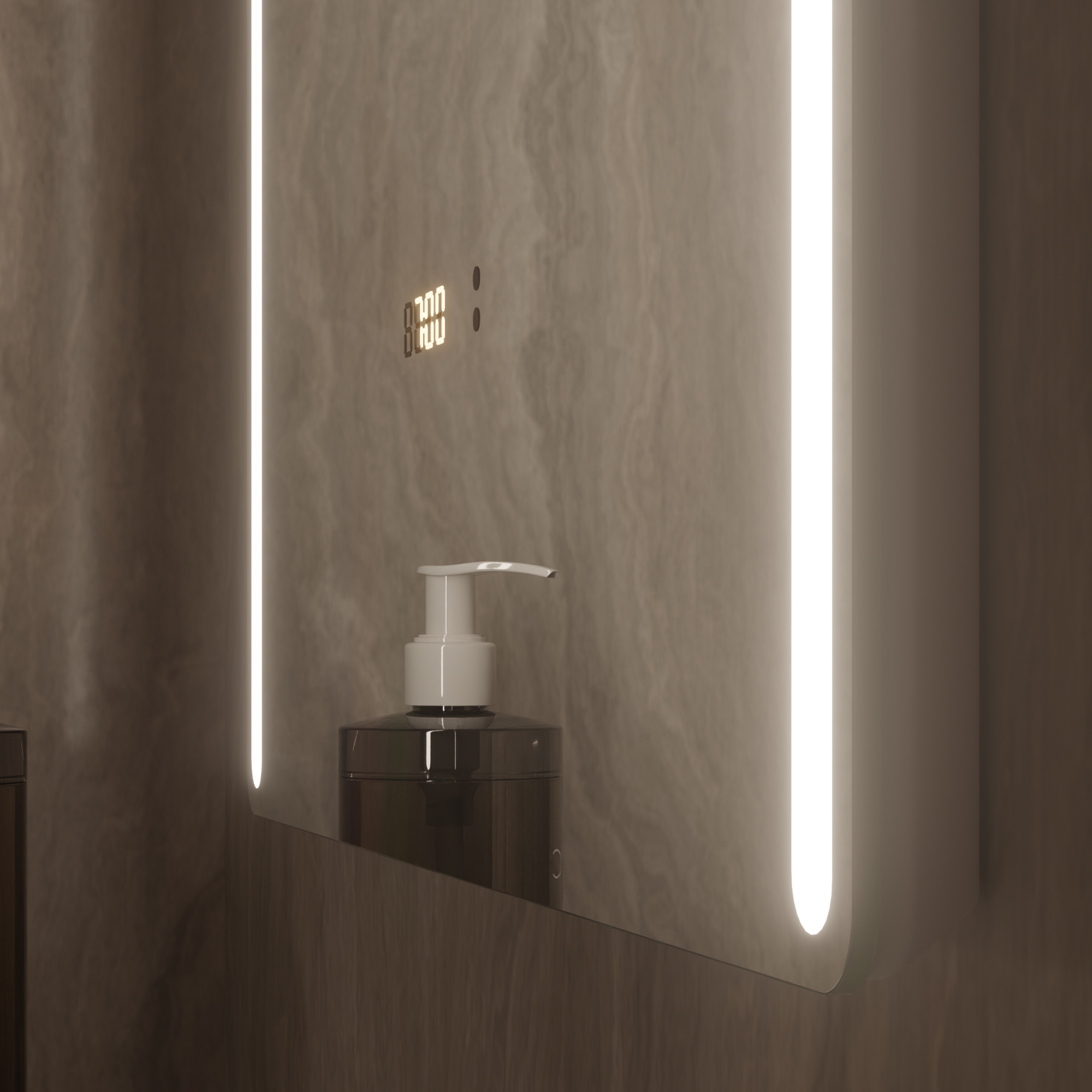 Зеркало Krona Luxe 600