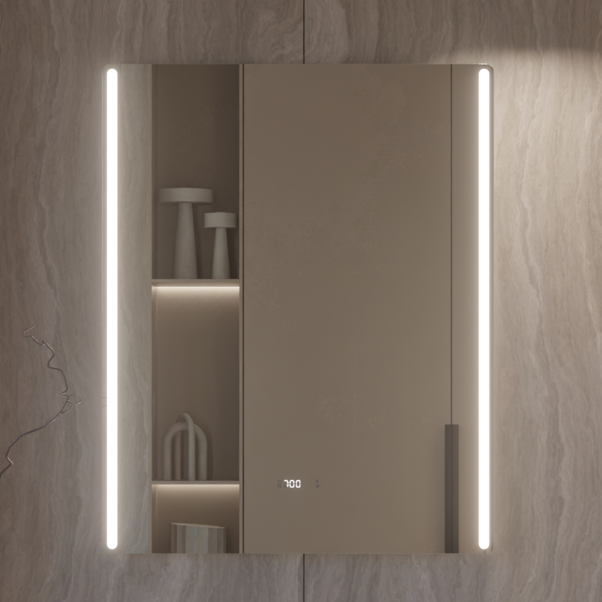 Зеркало Krona Luxe 800