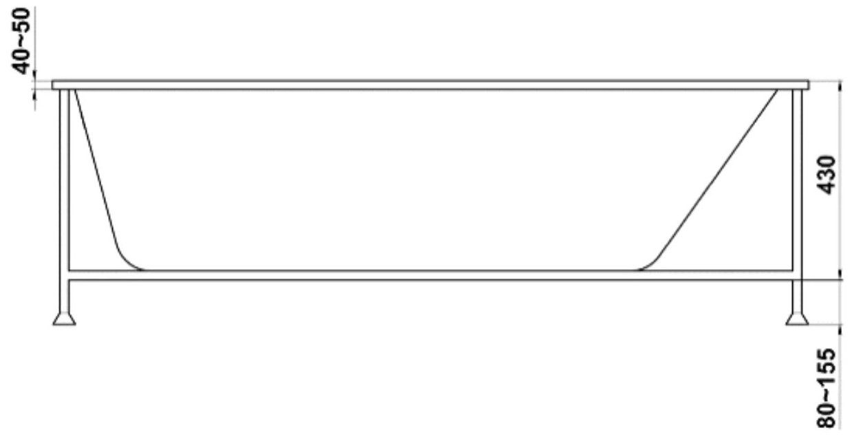 Акриловая ванна BAS Бали Pro