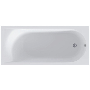 Мраморная ванна BAS Афина Solid Surface 170x75, ВА00038