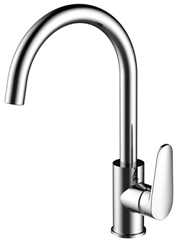 Смеситель для кухни SPL519, Всплеск/Splash, хром, VODA